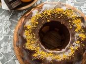 Chocolate Orange Swirl Bundt Cake #bundtamonth