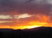 Sunset Sedona Airport Mesa, First Summer Year's Largest Supermoon