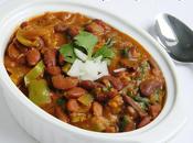 Rajma (Kidney Beans) Capsicum Curry