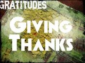 Gratitudes Giving Thanks