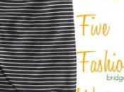 Item, Five Fashionable Ways: Striped Wrap Skirt Outfits
