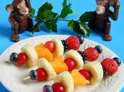 Healthy Mixed Fruit Skewers Kids Recipe