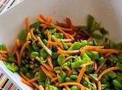 Secret Recipe Club: Carrot, Edamame Snow Salad