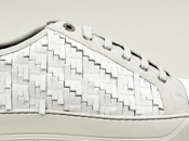 Summer White Luxed-Up Right: Lanvin Embroidered Low-Top Sneaker