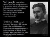 Celebrating Innovator Inventor Tesla's Birthday.