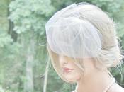 Fancy Wedding Hair Accessories Blusher Veil Pearl Bridal Flower