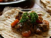 Moroccan Beef with Spiced Flatbreads