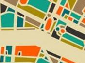 Modern Abstract City Maps