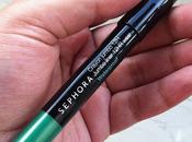 Sephora Crayon Jumbo Liner Wear Waterproof Pencil Green Review, Swatch