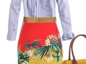 Who, What, Where, Why, How? Outfit Day: Vince Camuto Tropical Print Pencil Skirt