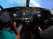 Flight Simulator Flying Full Size Replica Boeing Aeroplane!