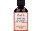 Rose Hips Black Soap Deep Pore Face Wash Mask