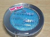 Essence Metal Glam Shadow Jewel Ocean Swatches