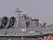 Watch This Bigass Russian Hovercraft Land Crowded Beach