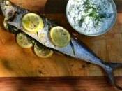 Healthy International Recipe: Greek Roasted Mackerel Tzatziki
