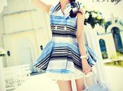 #peplum #coat #jacket #sleeveless #fashion #ootd #outfitoftheday