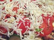 Pre-baked Zucchini Tomato Casserole with Ricotta, Fresh Herbs,...