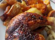Roasted Chicken Vegetable Tray Bake
