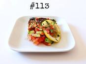 Grilled Mackerel with Lemon Tomato Salsa #113
