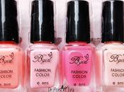 BornPretty Sweet Pink Nail Polish Swatches