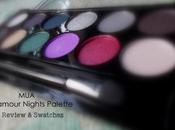 Glamour Nights Shadow Palette| Review Swatches