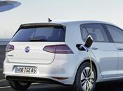 Electric Volkswagen e-Golf Unveiled International Motor Show Frankfurt