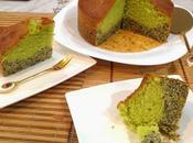 Pandan Poppy Seeds Buttercake