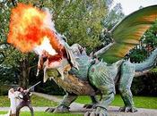 This Giant Robot Dragon Walks Breathes Fire