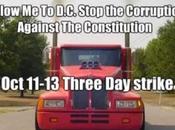 Million Truckers March D.C. Protest Corruption U.S. Constitution