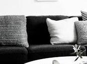 Scandinavian Home Styling Black White
