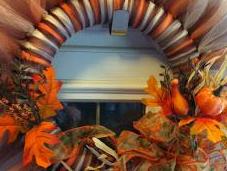 Autumn Tulle Wreath