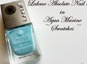 Lakme Absolute Nail Tint Aqua Marine Swatches