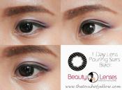 REVIEW BeautyLenses 1Day Lens Pouring Stars Black
