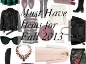 Must Have Pieces Fall