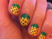 Pineapple Party Nails
