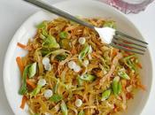 Asian Inspired Shredded Chapathi Leftover Noodles