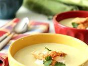 Roasted Poblano Pepper Corn Soup