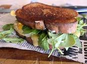 Caribbean Grilled Double Cheese Sandwich