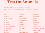 Beauty Brands That Test Animals