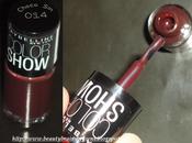 Maybelline Color Show Nail Lacquers Shade Choco Bold Gold Review