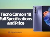 Tecno Camon Full Specifications Price