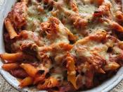 Baked Pasta with Spicy Tomato Sausage Sauce