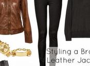 Allie: Styling Brown Leather Jacket Four Ways