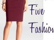 Five Ponte Skirt Outfits