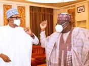 President Buhari Receives Lawan Rock (Photos)
