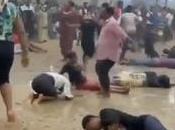 Church Members Roll Water After Falling Under Anointing (Video)