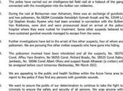 Policemen Arrested Over Bullion Robberies; Others Shot Dead