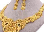 Dubai Gold Plated Jewelry Sets Women Under Latest Designs
