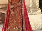 Shocking Pink Rust Front Open Pishwas Lehenga