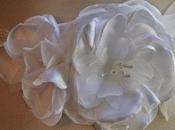 Wrap Elegant White Flower Bridal Sash